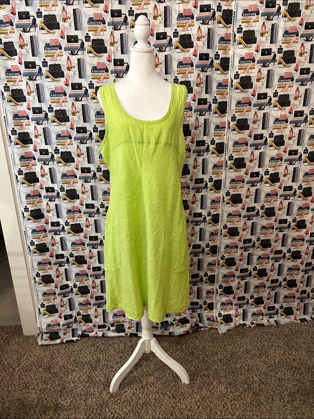 Horny Toad Lime Green Lightweight Top